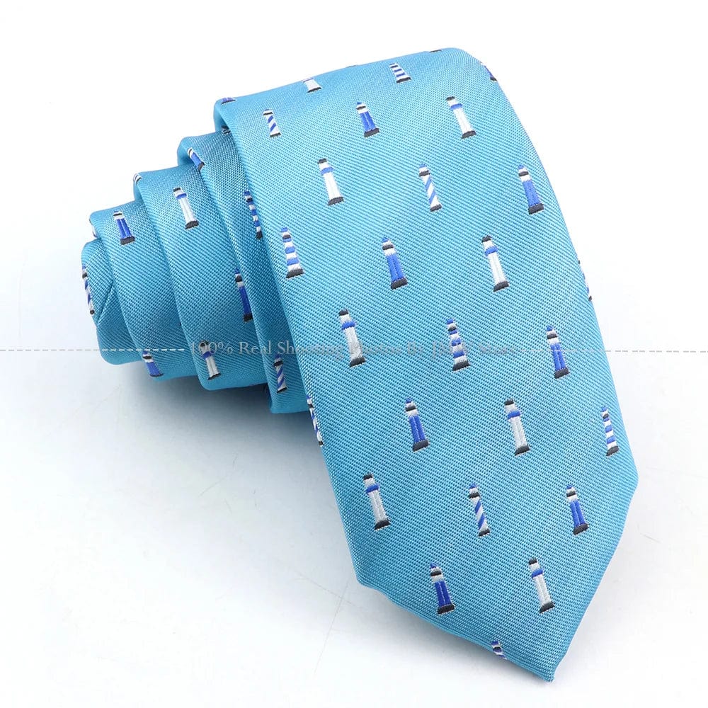 ZONFAZ Casual Cartoon Cute Ties For Men Skinny Fashion Necktie