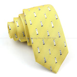 ZONFAZ Casual Cartoon Cute Ties For Men Skinny Fashion Necktie