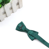 ZONFAZ Children Adjustable Soild Color Wedding Bow Tie