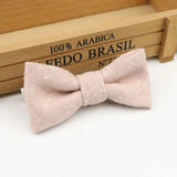 ZONFAZ Children Wool Bow Tie Boys Warm Striped Bowtie