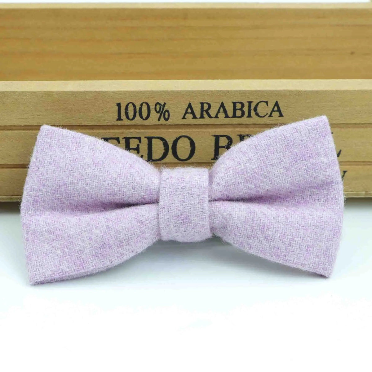 ZONFAZ Children Wool Bow Tie Boys Warm Striped Bowtie