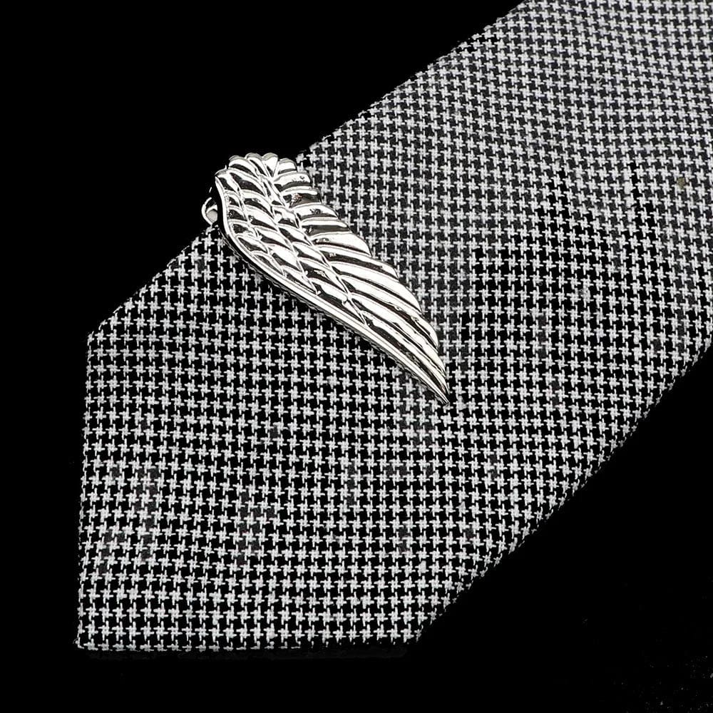 ZONFAZ Chrome Stainless Tie Clips Scissors Ax Car Owl Shape Metal Necktie Clip