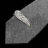 ZONFAZ Chrome Stainless Tie Clips Scissors Ax Car Owl Shape Metal Necktie Clip