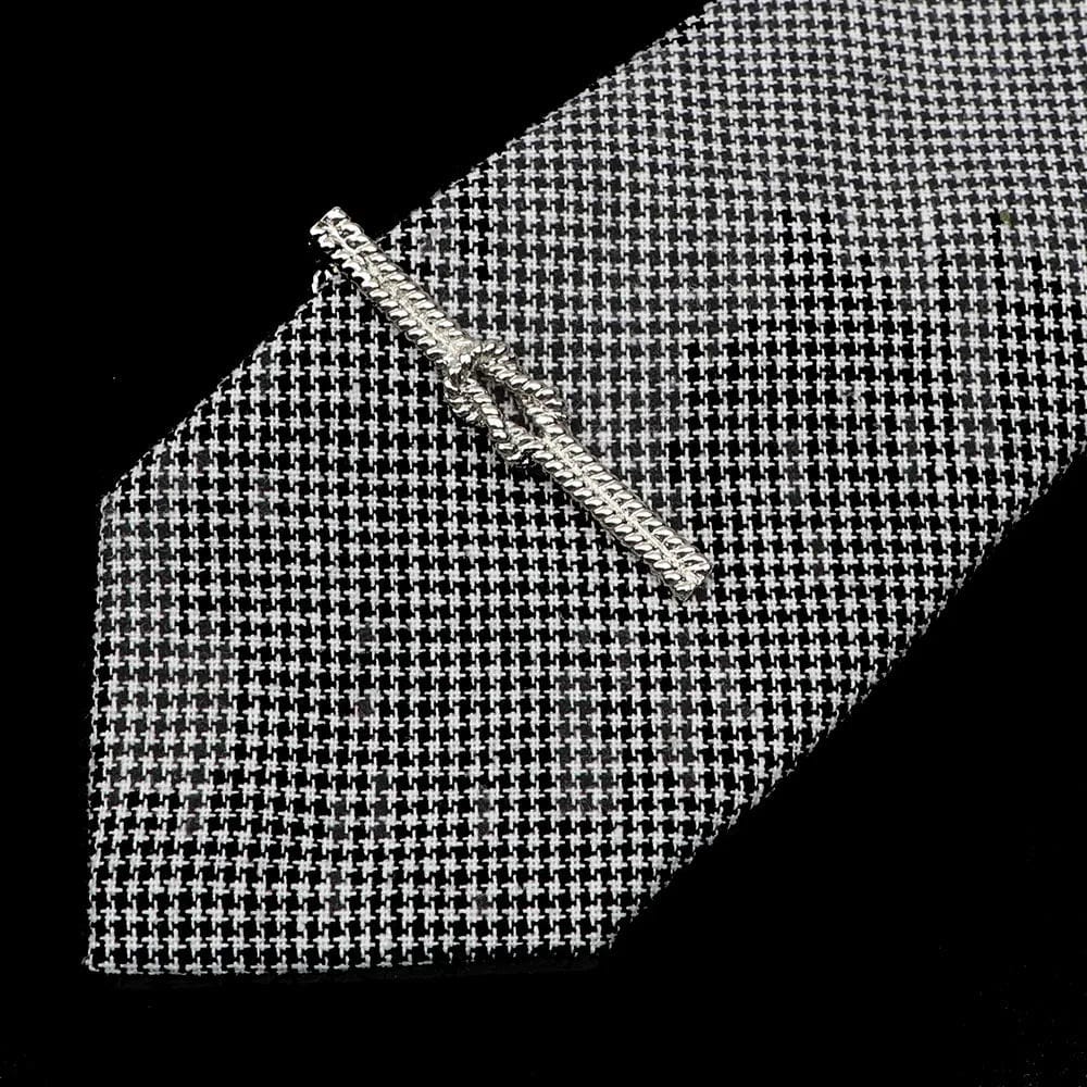 ZONFAZ Chrome Stainless Tie Clips Scissors Ax Car Owl Shape Metal Necktie Clip