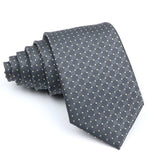 ZONFAZ Classic 7CM Soild Color Polka Dot Neckties