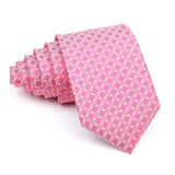 ZONFAZ Classic 7CM Soild Color Polka Dot Neckties