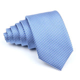 ZONFAZ Classic 7CM Soild Color Polka Dot Neckties