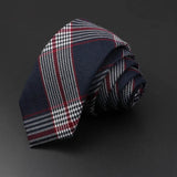 ZONFAZ Classic Cotton Striped Necktie 6cm Width