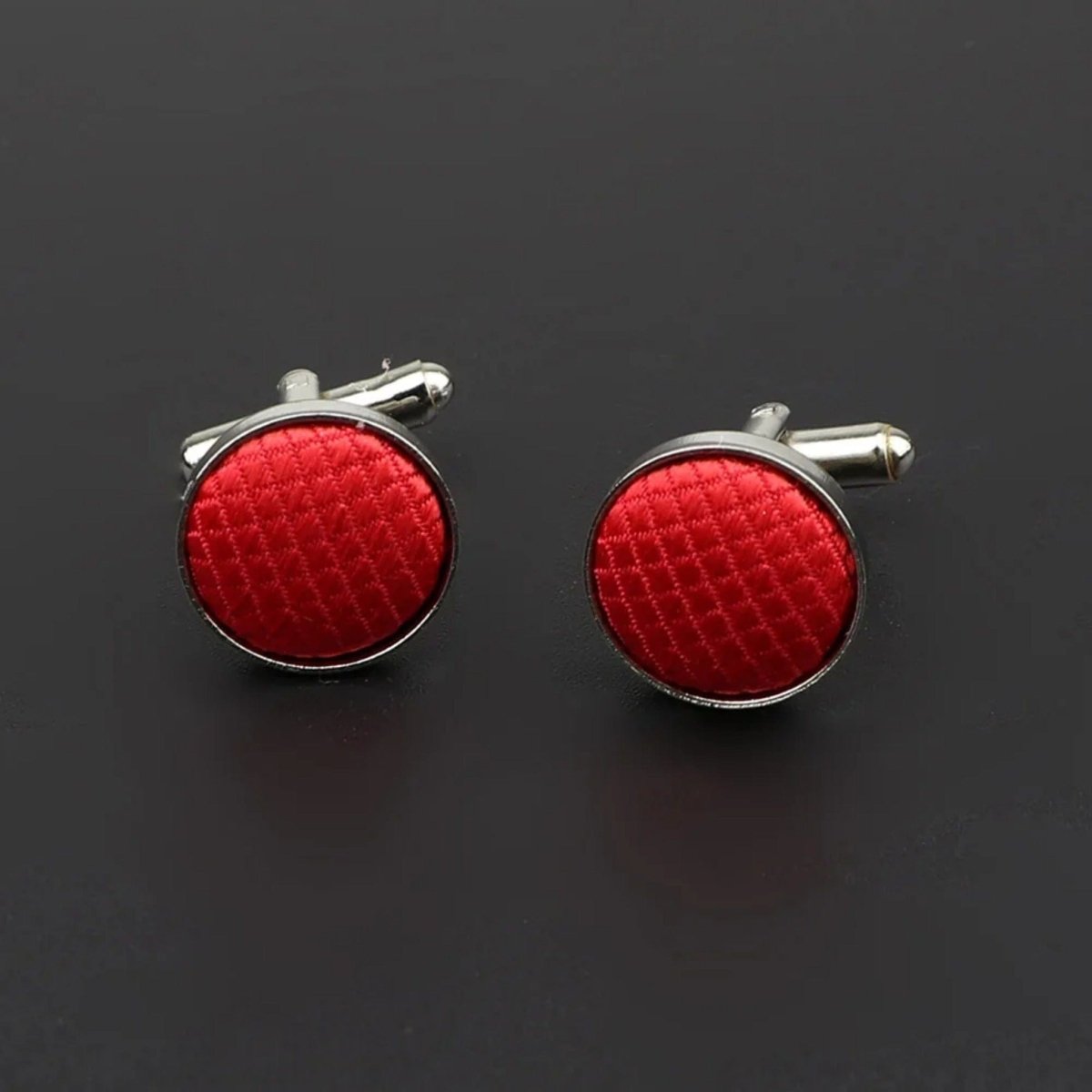 ZONFAZ Classic Dots Solid Cufflink For Mens Cuff Buttons