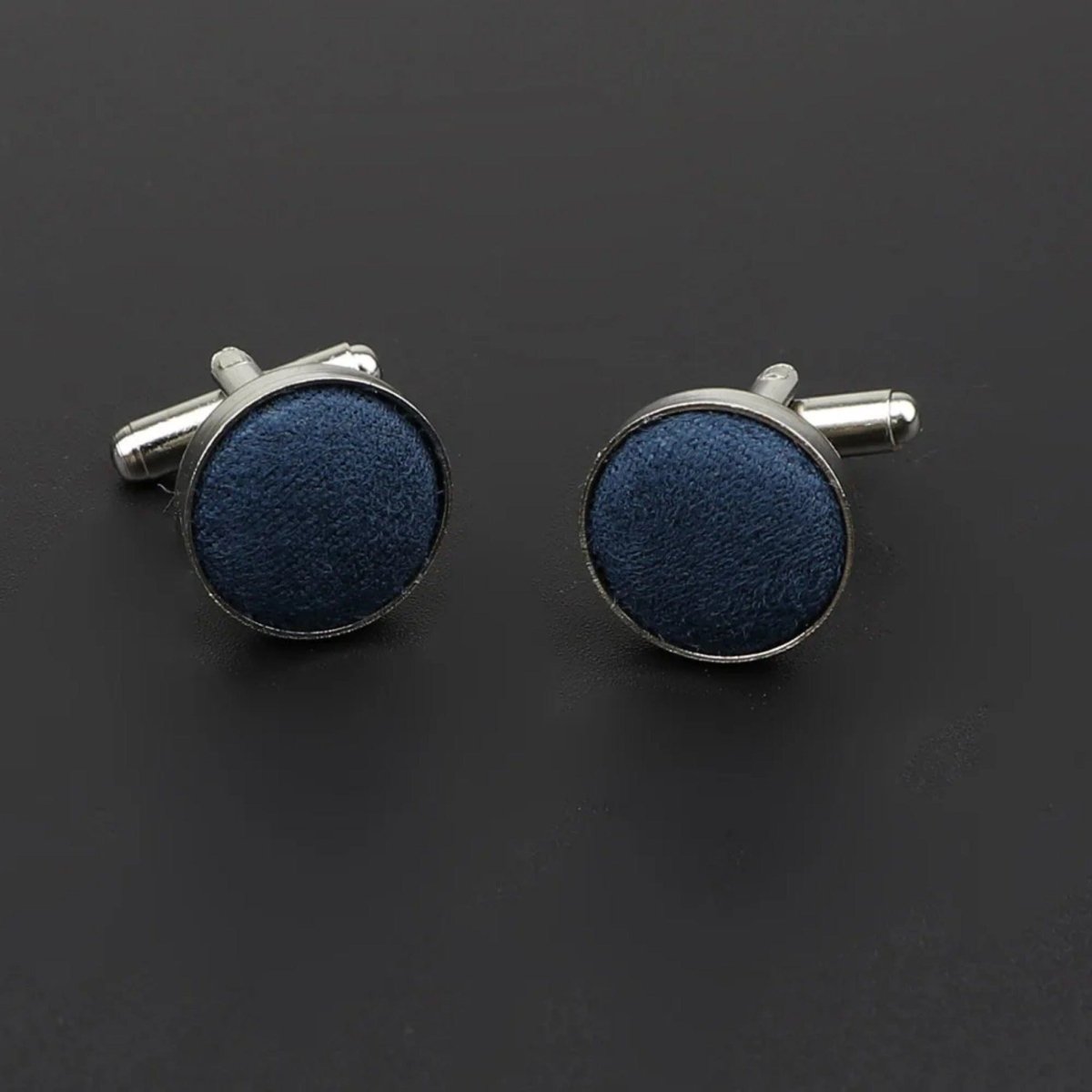 ZONFAZ Classic Dots Solid Cufflink For Mens Cuff Buttons