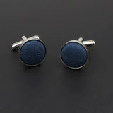 ZONFAZ Classic Dots Solid Cufflink For Mens Cuff Buttons