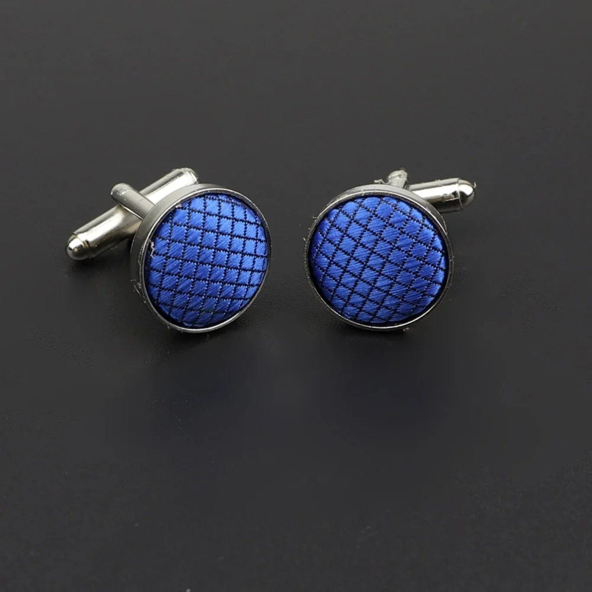 ZONFAZ Classic Dots Solid Cufflink For Mens Cuff Buttons