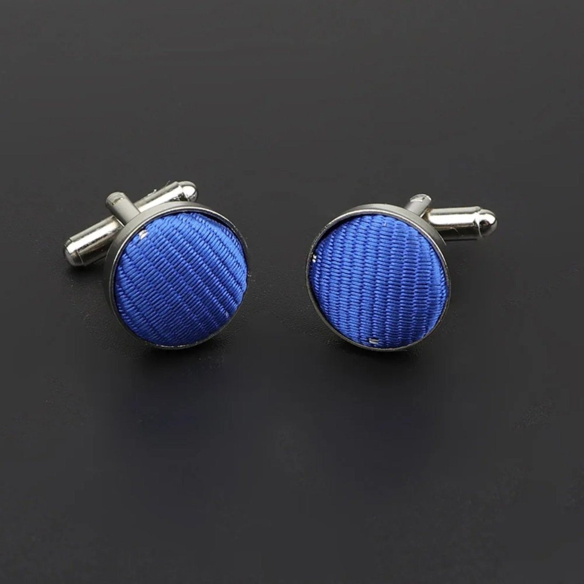 ZONFAZ Classic Dots Solid Cufflink For Mens Cuff Buttons