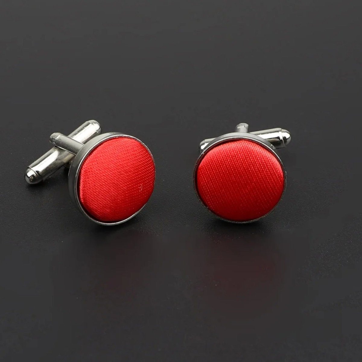 ZONFAZ Classic Dots Solid Cufflink For Mens Cuff Buttons