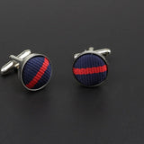 ZONFAZ Classic Dots Solid Cufflink For Mens Cuff Buttons