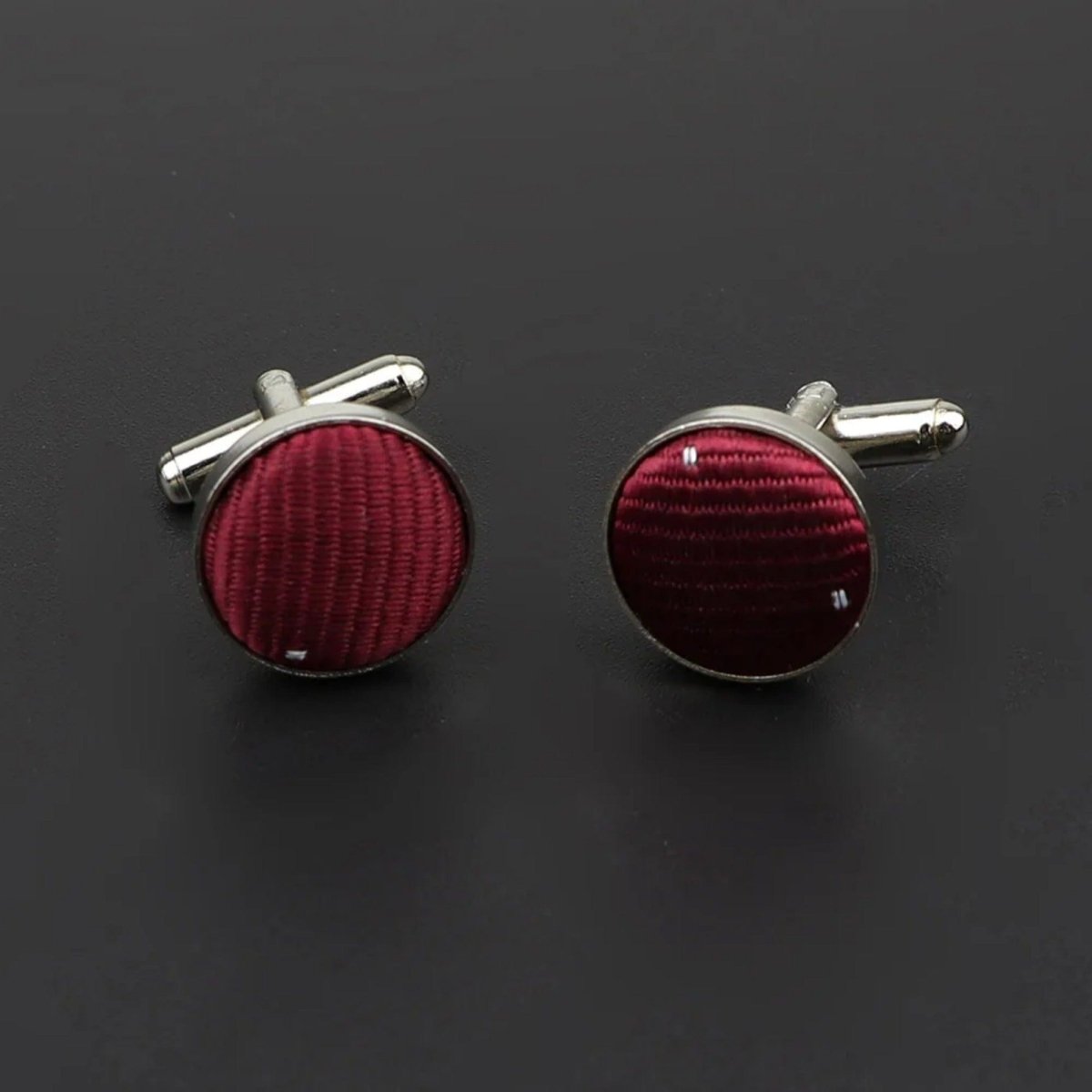 ZONFAZ Classic Dots Solid Cufflink For Mens Cuff Buttons