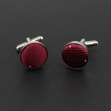 ZONFAZ Classic Dots Solid Cufflink For Mens Cuff Buttons