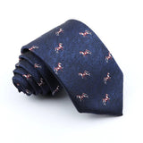 ZONFAZ Classic Fashion Silk Neckties Luxury Jacquard Standard Tie