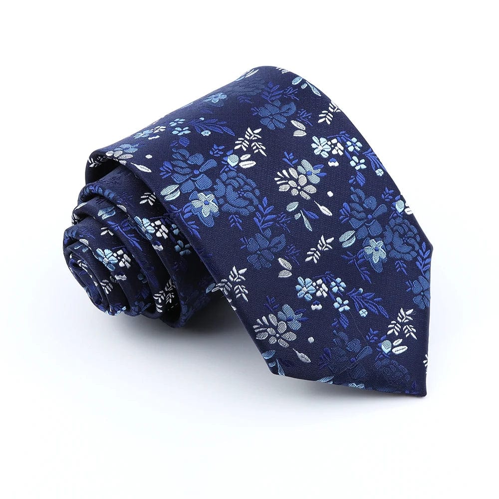 ZONFAZ Classic Fashion Silk Neckties Luxury Jacquard Standard Tie