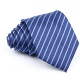 ZONFAZ Classic Formal Silk Necktie For Man Business Standard Striped Tie