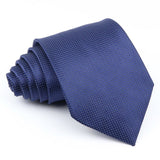 ZONFAZ Classic Formal Silk Necktie For Man Business Standard Striped Tie