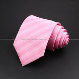 ZONFAZ Classic Men's Fashion Striped Silk Ties For Formal Business Luxury Wedding Party Neckties