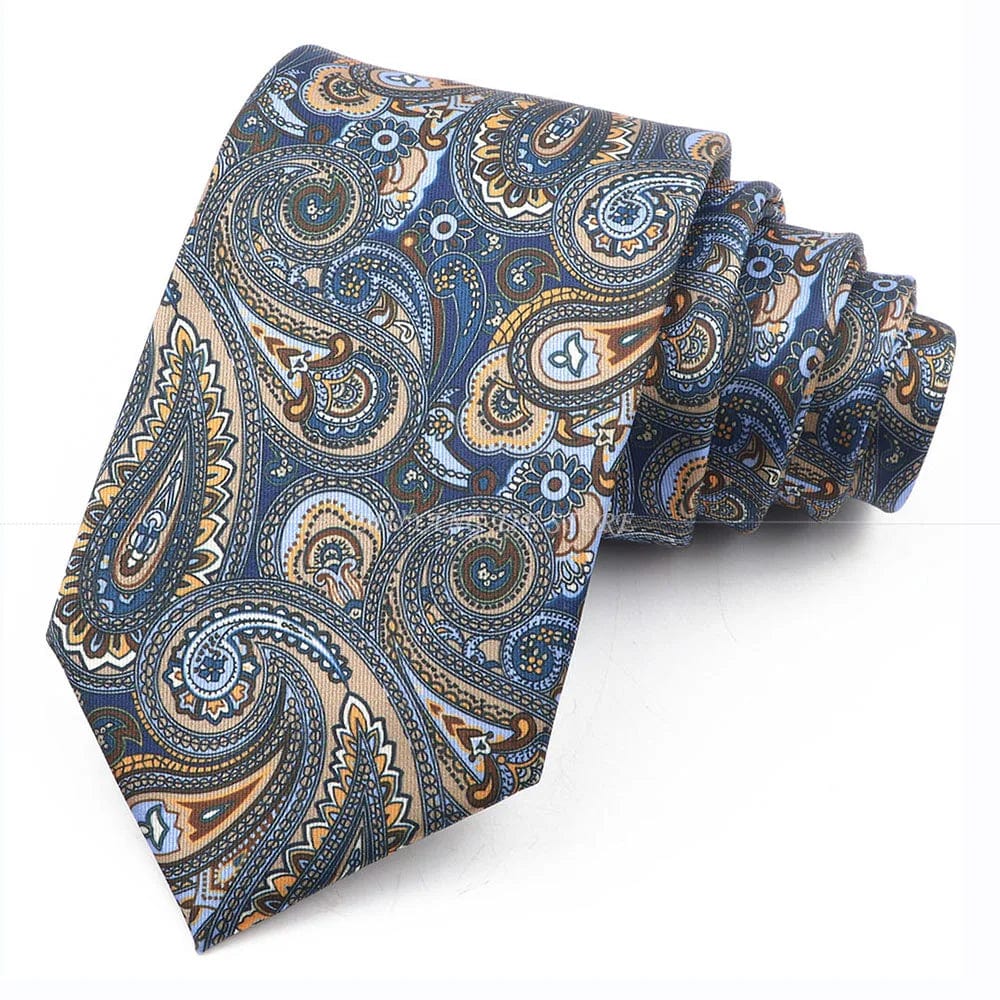 ZONFAZ Classic Paisley Silk Ties