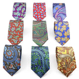 ZONFAZ Classic Paisley Silk Ties