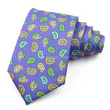 ZONFAZ Classic Paisley Silk Ties