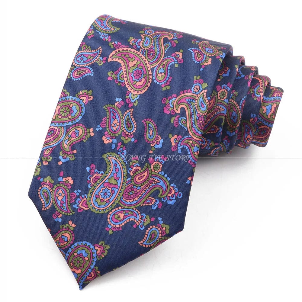 ZONFAZ Classic Paisley Silk Ties