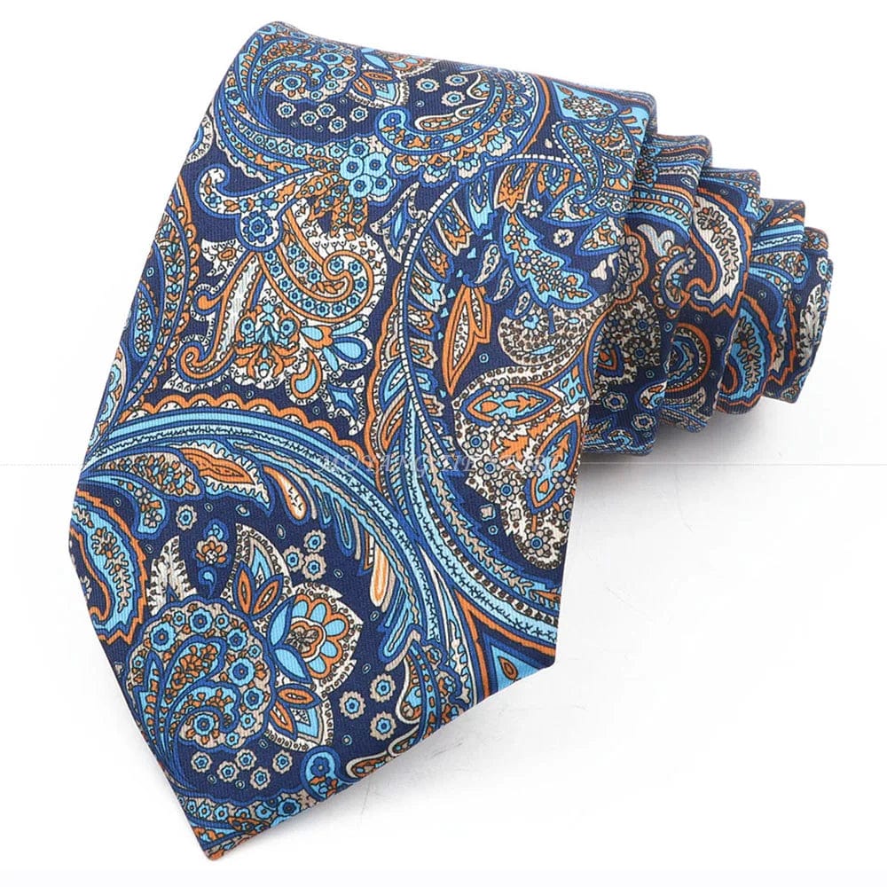 ZONFAZ Classic Paisley Silk Ties