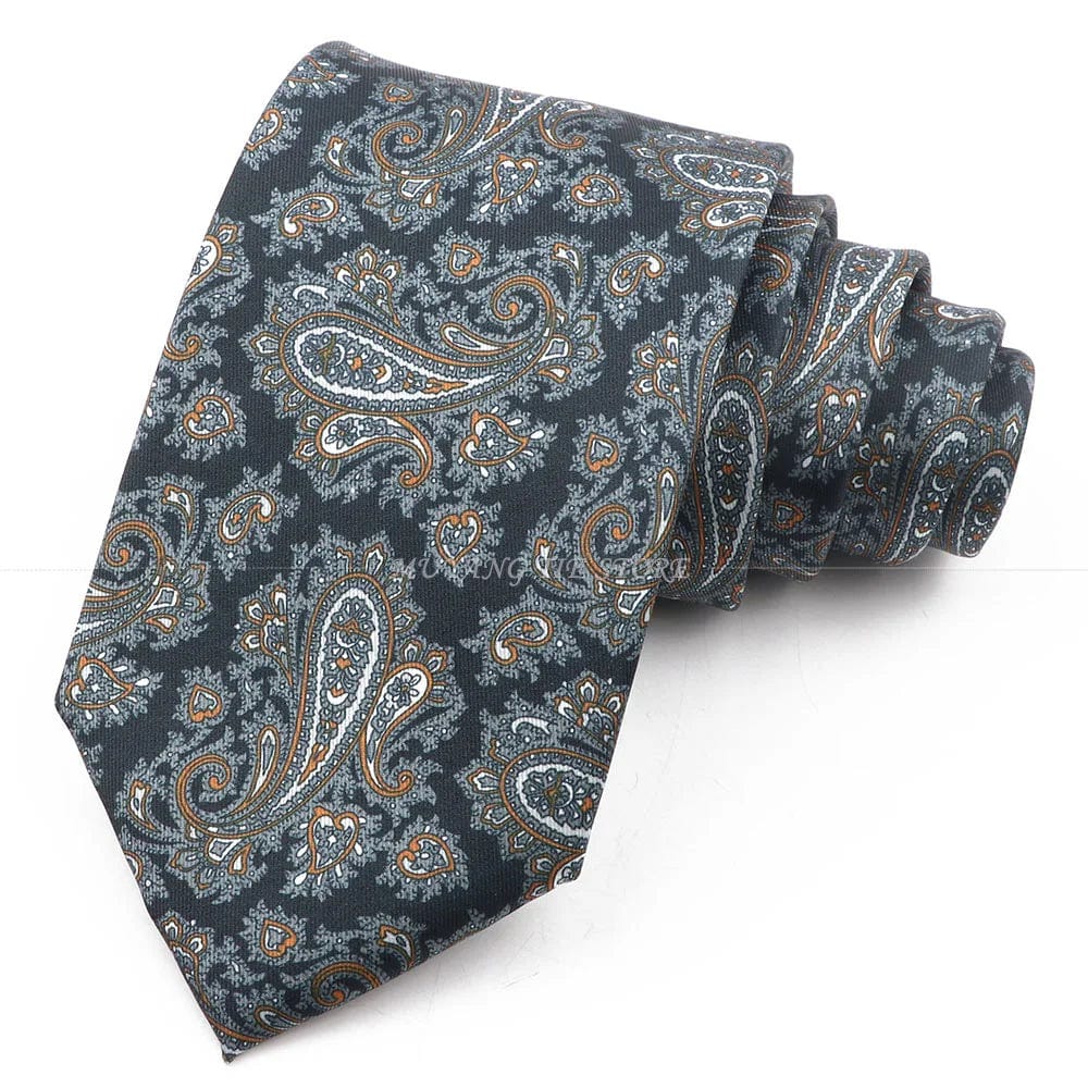 ZONFAZ Classic Paisley Silk Ties