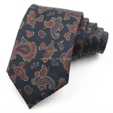 ZONFAZ Classic Paisley Silk Ties