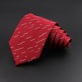 ZONFAZ Classic Silk Plaid Ties for Men Formal Business Striped Tie 8cm Width