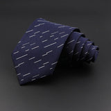 ZONFAZ Classic Silk Plaid Ties for Men Formal Business Striped Tie 8cm Width