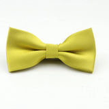 ZONFAZ Classic Solid Color Bowtie for Men Boys