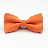 ZONFAZ Classic Solid Color Bowtie for Men Boys