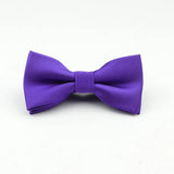 ZONFAZ Classic Solid Color Bowtie for Men Boys