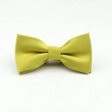 ZONFAZ Classic Solid Color Bowtie for Men Boys