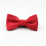 ZONFAZ Classic Solid Color Bowtie for Men Boys