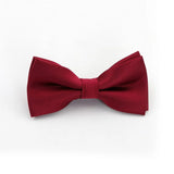 ZONFAZ Classic Solid Color Bowtie for Men Boys