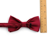 ZONFAZ Classic Solid Color Bowtie for Men Boys