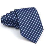 ZONFAZ Classic Standard Striped Silk Ties