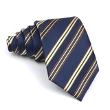 ZONFAZ Classic Standard Striped Silk Ties