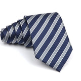 ZONFAZ Classic Standard Striped Silk Ties