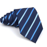 ZONFAZ Classic Standard Striped Silk Ties