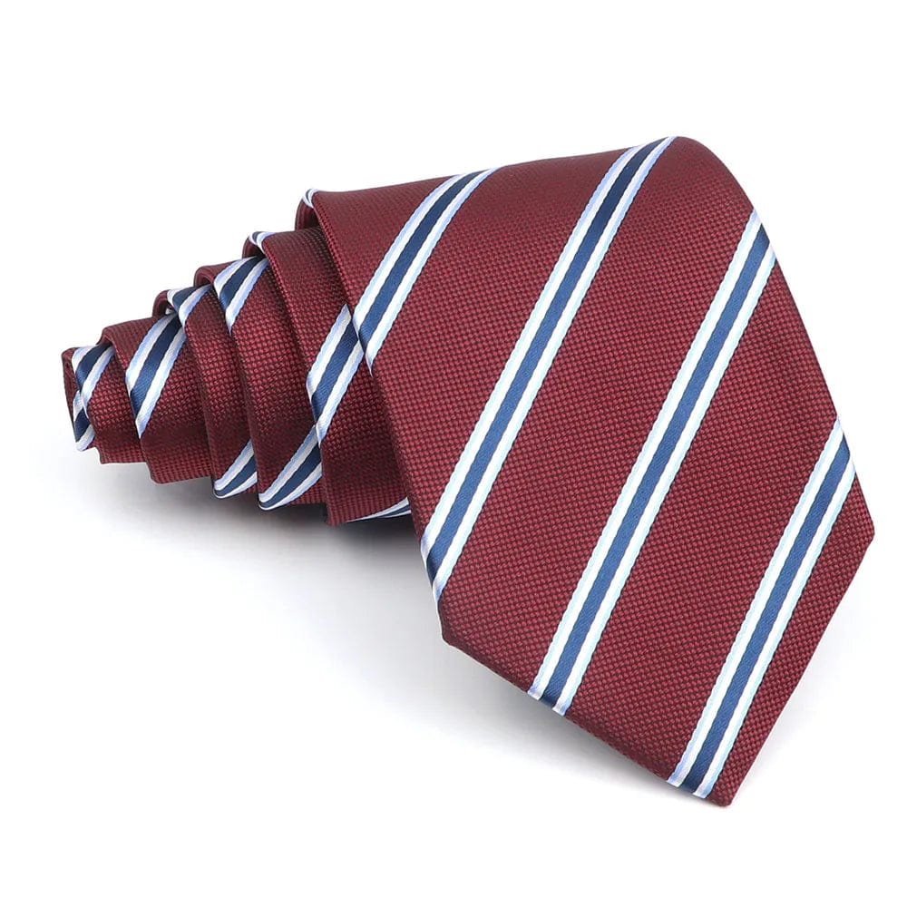 ZONFAZ Classic Standard Striped Silk Ties