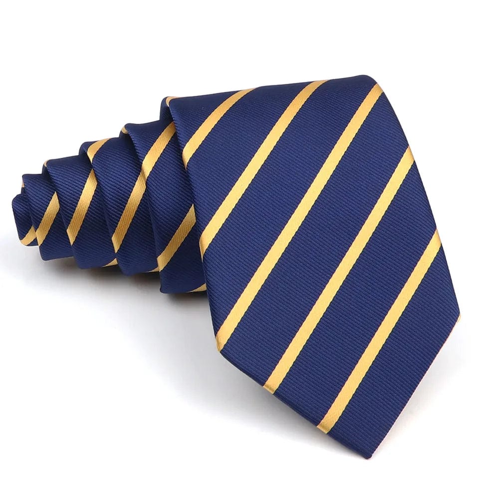 ZONFAZ Classic Standard Striped Silk Ties