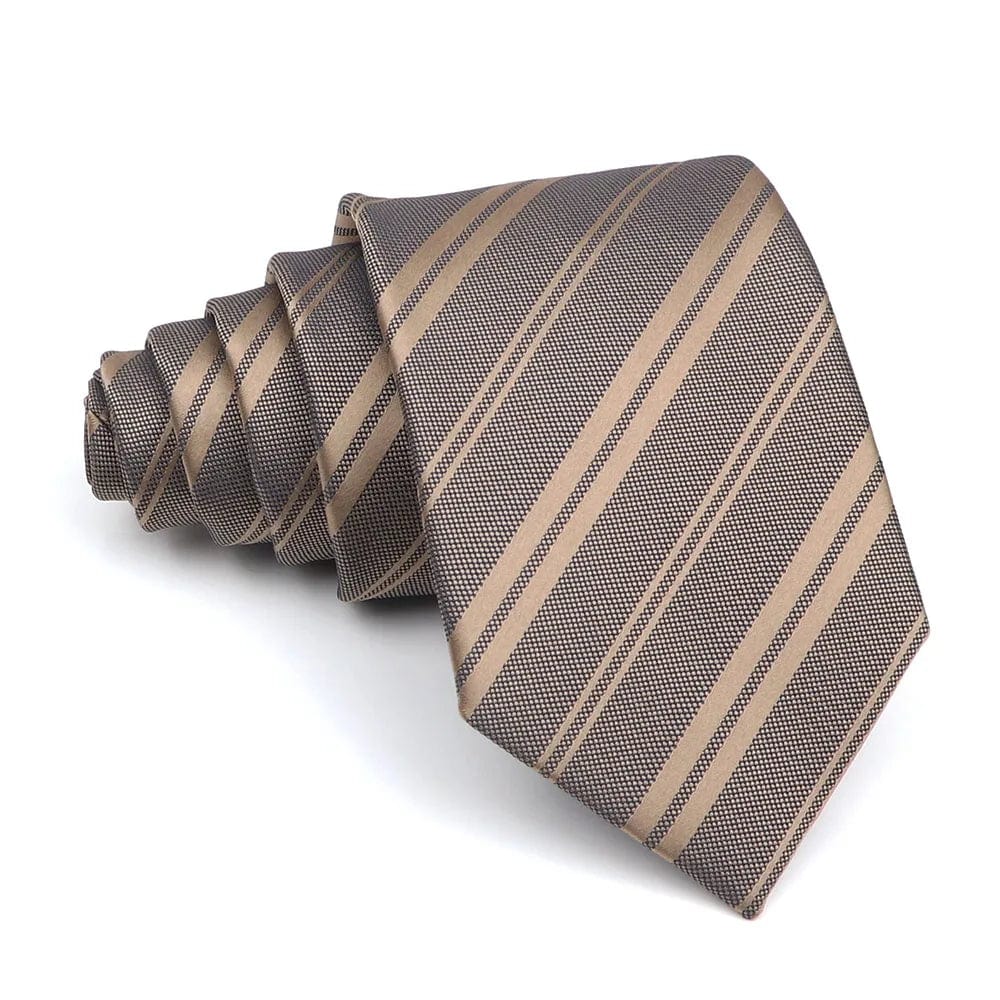 ZONFAZ Classic Standard Striped Silk Ties