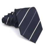 ZONFAZ Classic Standard Striped Silk Ties